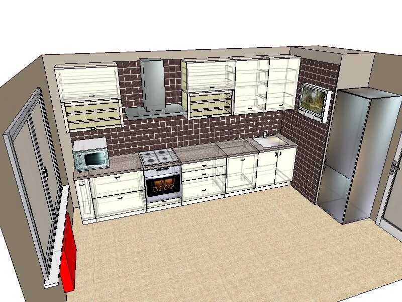 Кухонные гарнитуры варианты планировки Дизайн проект кухни: мебель, стиль, расстановка - 75 фото