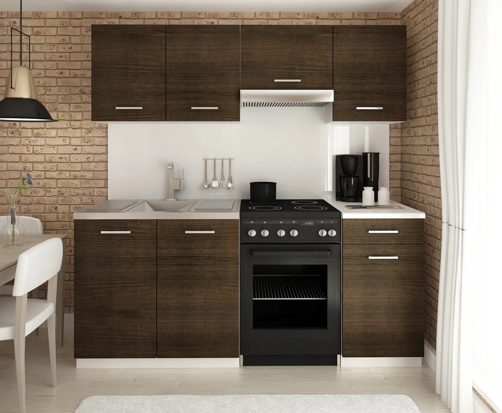 Кухонные гарнитуры венге фото Кухня венге: реальные фото интерьеров