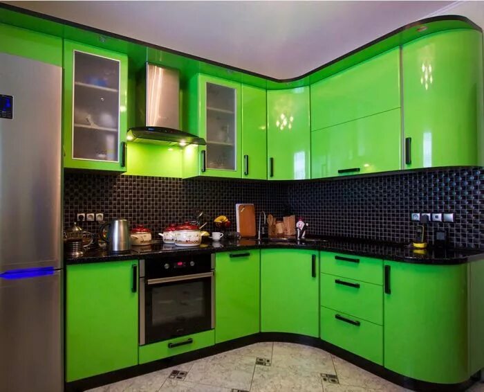 Кухонные гарнитуры зеленого цвета фото Кухонные гарнитуры для Вас. Пластик, эмаль, плёнка ПВХ. купить, цена: 10000 руб,