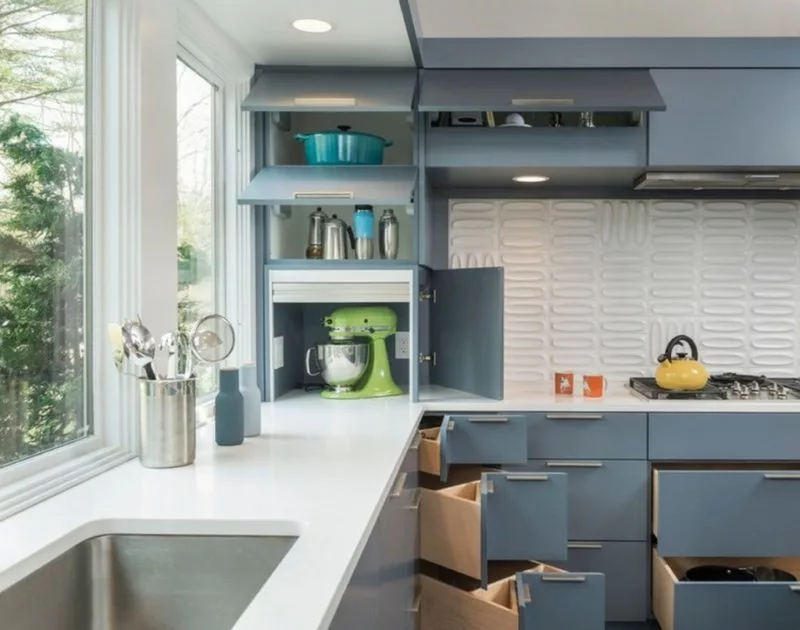 Кухонные идеи дизайна фото угловая кухня у окна: 6 тыс изображений найдено в Яндекс.Картинках Design de coz