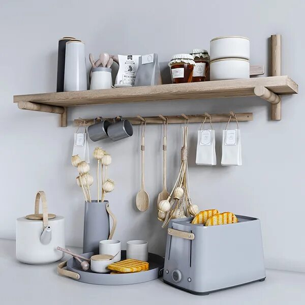 Кухонные идеи фото Decorative set for the Kitchen :: Behance