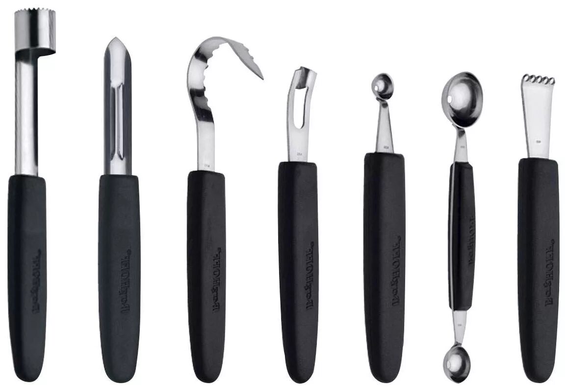 Кухонные инструменты и приспособления фото и названия Набор ножей BergHoff Essentials 1108478 купить в интернет-магазине, цены на Мега