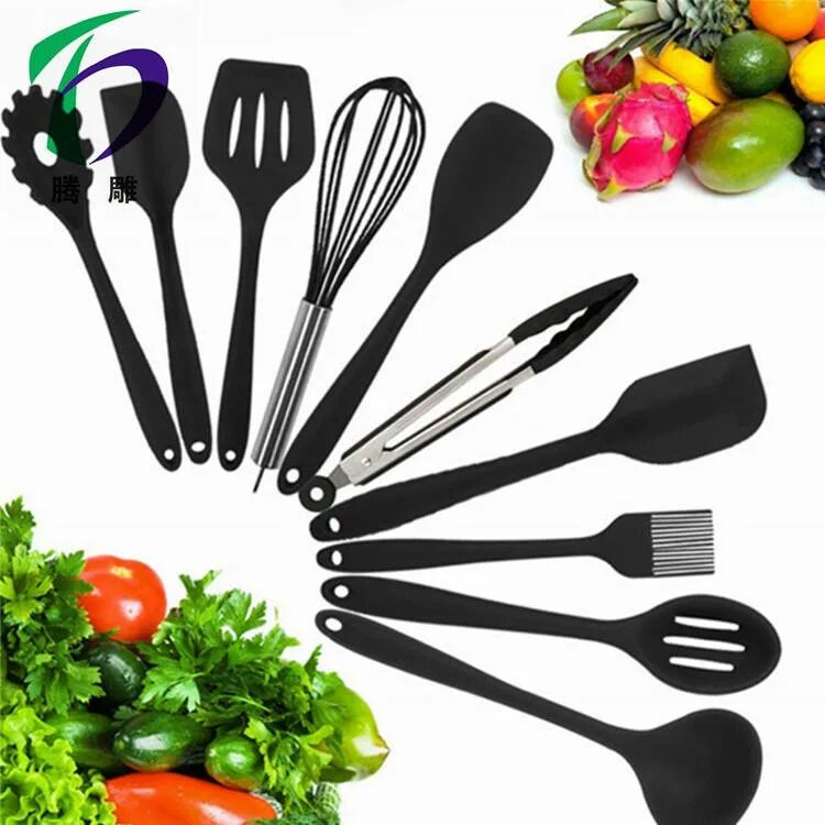 Кухонные инструменты и приспособления фото и названия Купить Кухонная Утварь Набор (10 Шт.) оптом из Китая