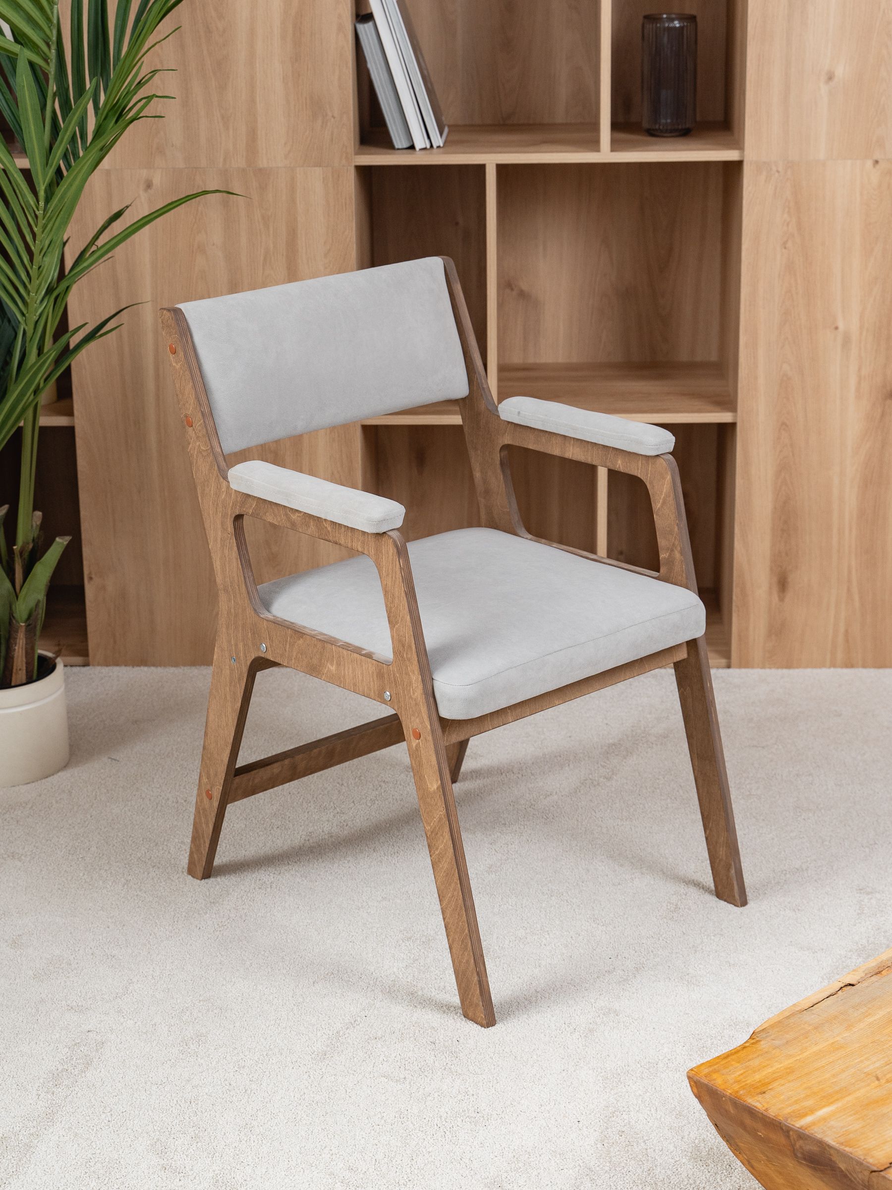 Кухонные интерьеры отзывы Стул EASY для кухни со спинкой деревянный - купить с доставкой по выгодным ценам