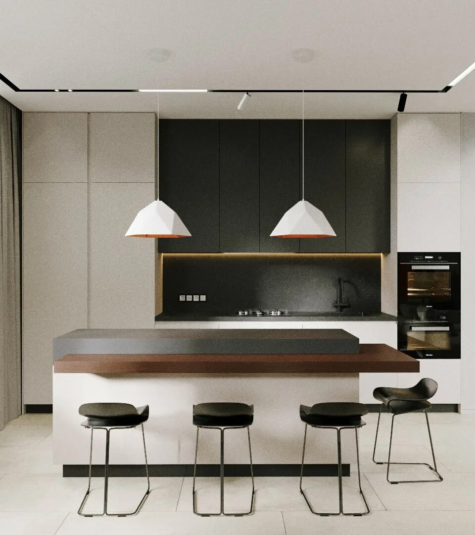 Кухонные интерьеры ульянова Мебель Furman - Кухня из проекта "Катуар Парк"