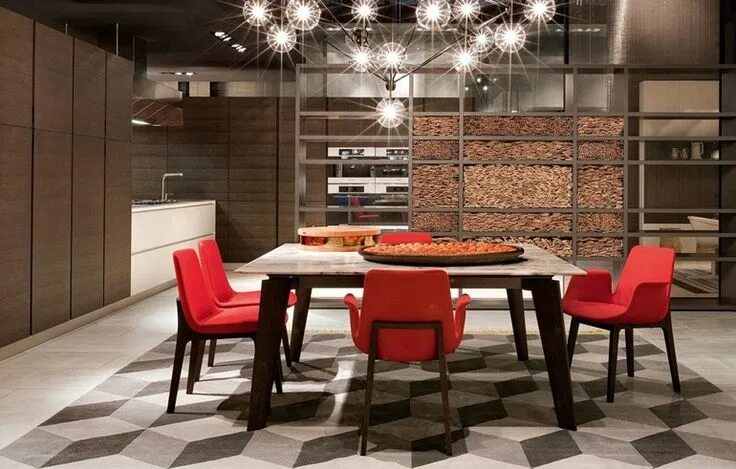 Кухонные интерьеры ульянова LACQUERED WOODEN KITCHEN TWELVE VARENNA BY POLIFORM Building a kitchen, Fitted k