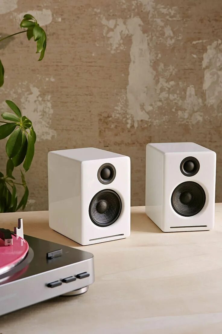 Кухонные колонки фото Audioengine A2+ Premium Powered Desktop Speakers - Music + Tech - #Audioengine #