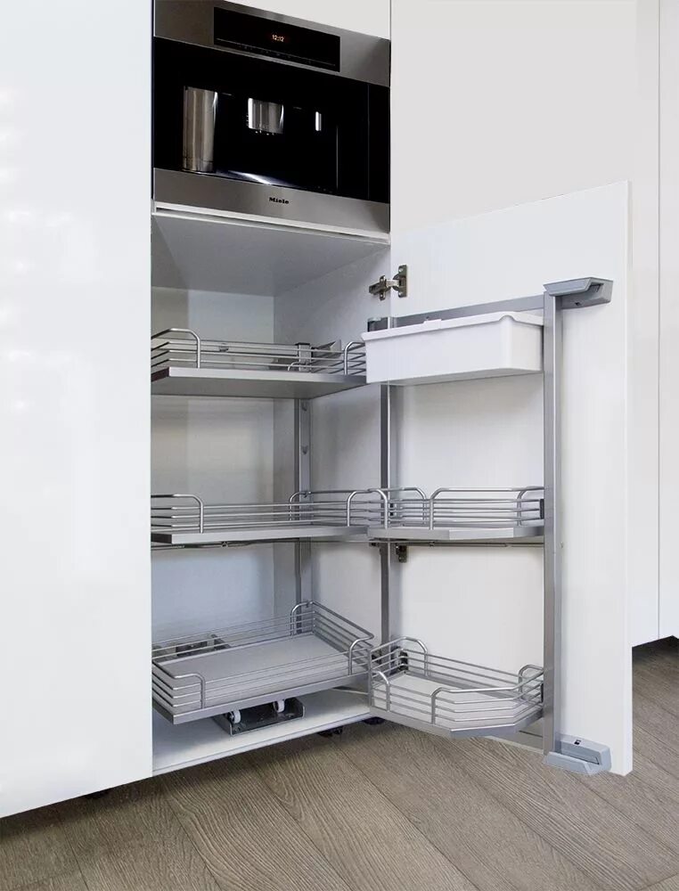 Кухонные колонки фото Тандем Колонка-600 ТИТАН, высота Н 800 мм, для хранения кофе и аксессуаров купит