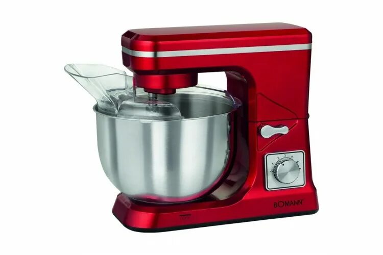 Кухонные комбайны цены и фото Кухонный комбайн Bomann KM 1393 CB rot