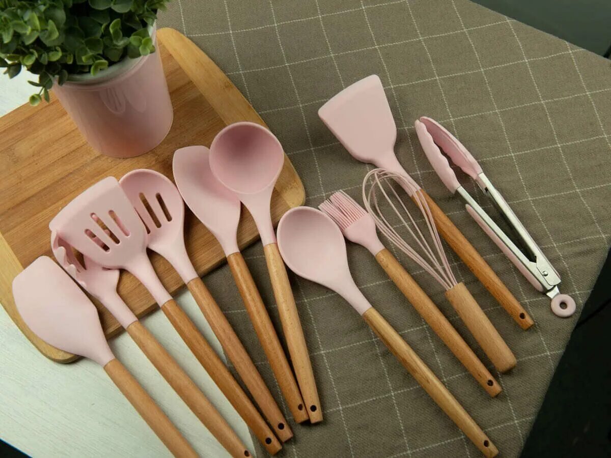 Кухонные комплекты фото Набор 12 предметов кухонных принадлежностей