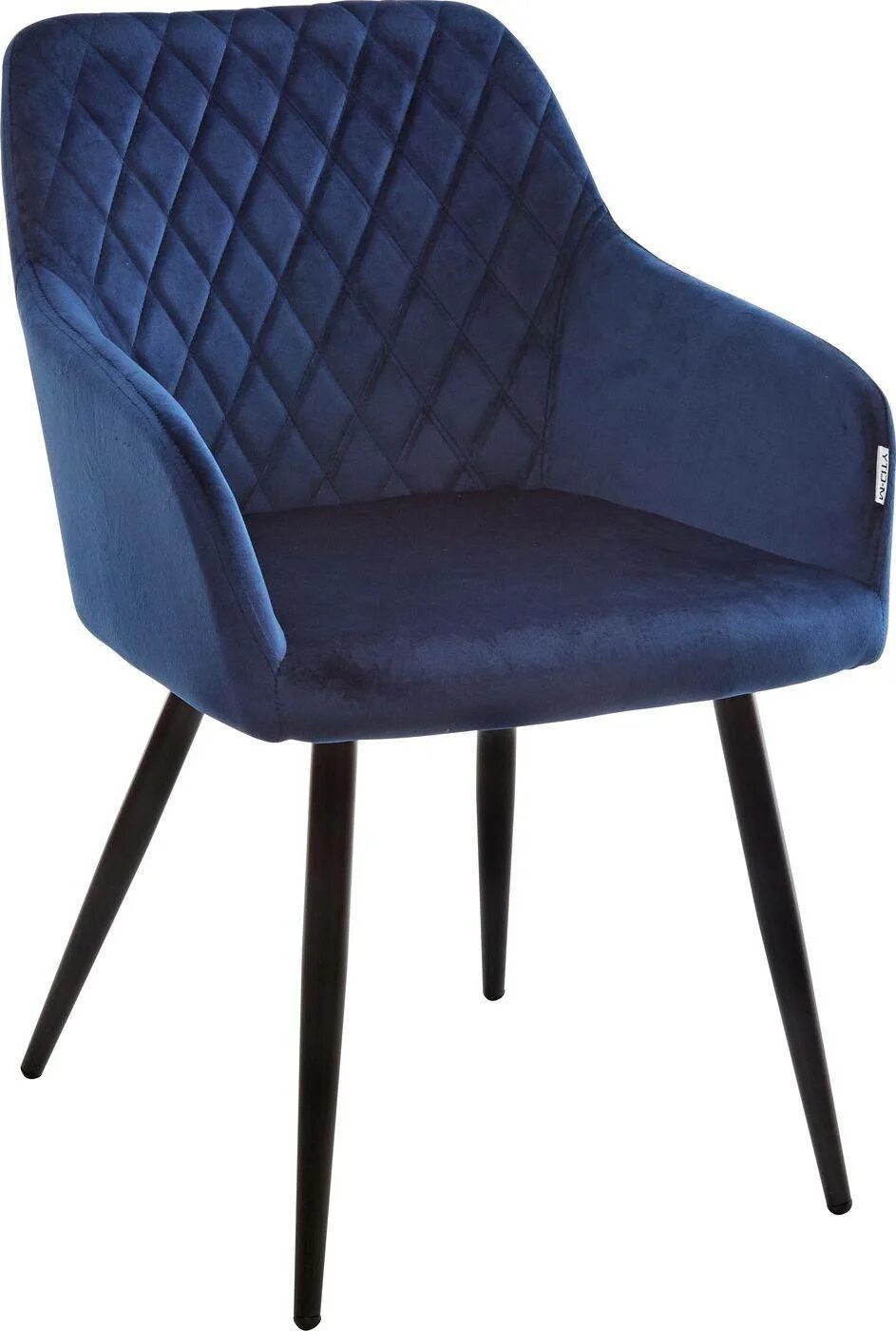 Кухонные кресла фото Стул-кресло Brandy синий, черный купить за 5850 ₽ арт. 22510187 в интернет-магаз