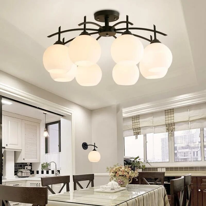 Кухонные люстры в интерьере Люстры для кухни фото - ViktoriaFoto.ru