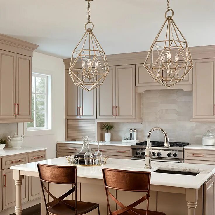 Кухонные люстры в интерьере Murray Feiss P1312BUS - Marquise Pendant Light Home decor kitchen, Kitchen inter