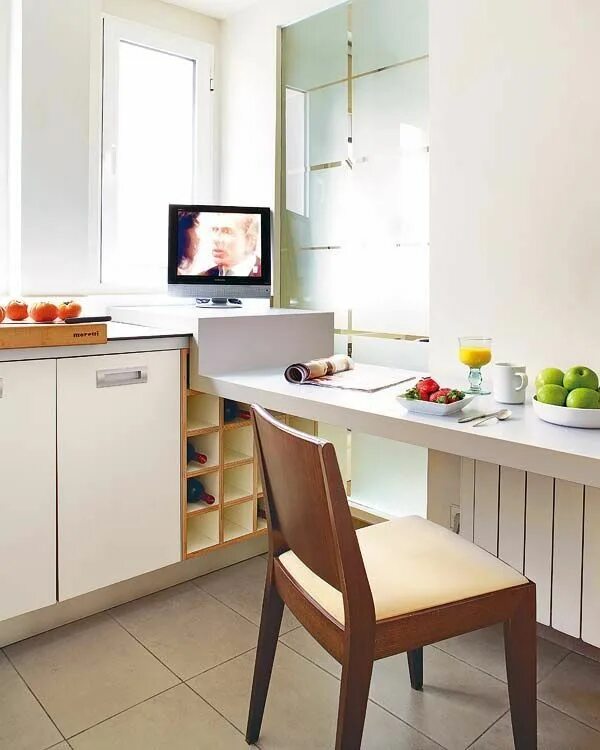 Кухонные маленькие столы в интерьере Si te gustan las cocinas con barra, aquí tienes 45 preciosas ideas para inspirar