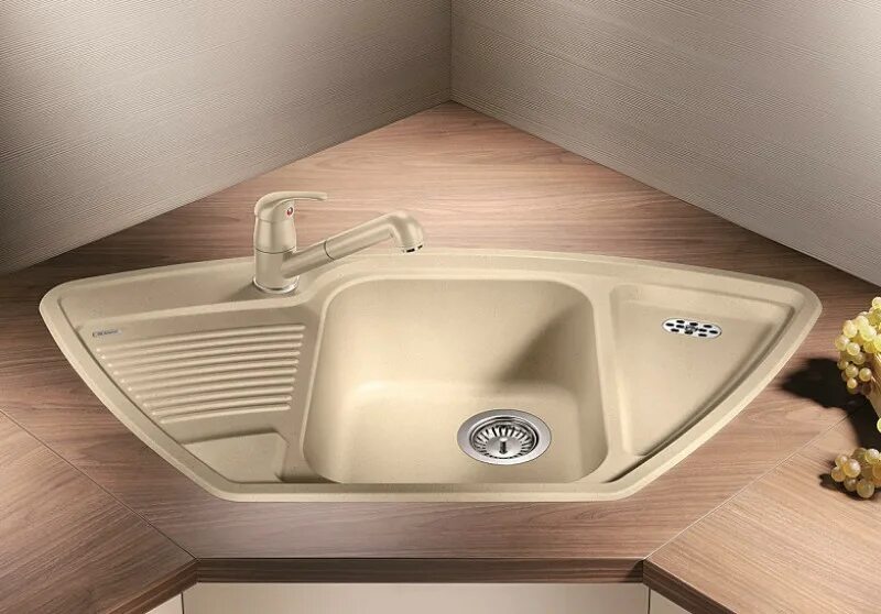 Кухонные мойки в углу фото Мойка Blanco Classic 9E купить для кухни в интернет-магазине ЕвроМойка, цены на 