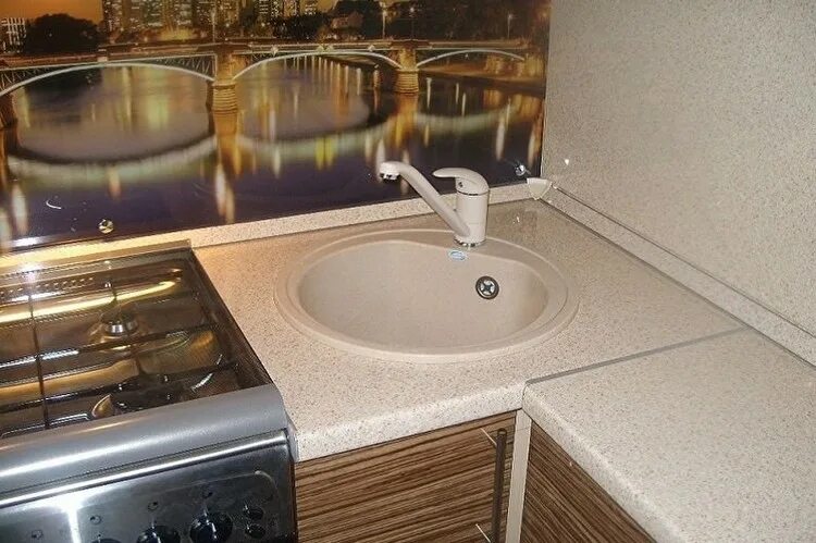 Кухонные мойки в углу фото Как выбрать угловую мойку: рекомендации