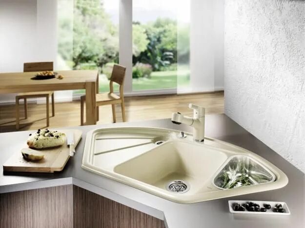 Кухонные мойки в углу фото 22 Modern Kitchen Organization Ideas and Home Staging Tips for Sink Areas Kitche