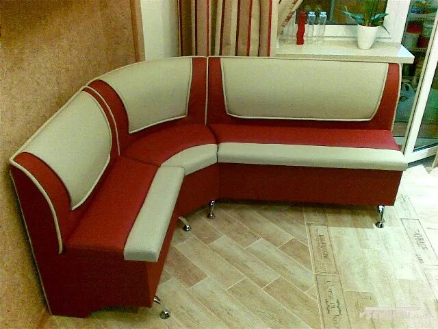 Кухонные мягкие уголки фото Дизайн мягкого уголка для кухни - Гранд Проект Декор.ру