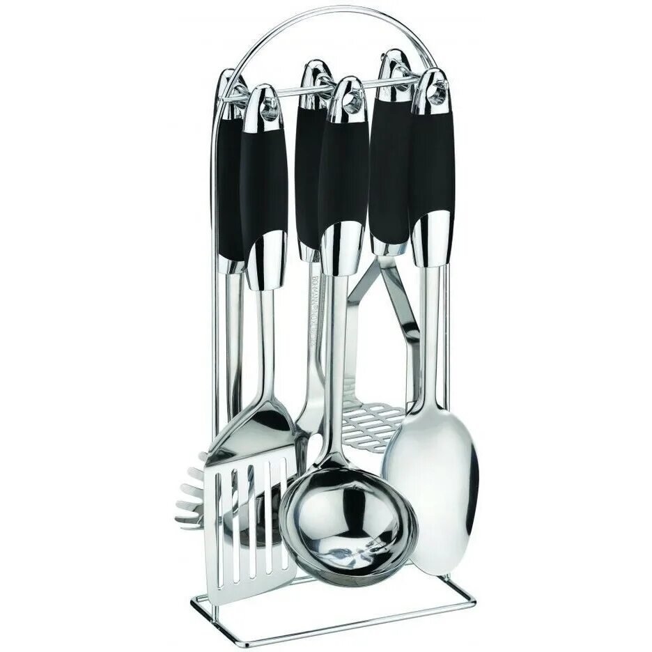 Кухонные наборы фото и цены Набор половников 7 пр. арт. BH-7760 - купить с доставкой по выгодным ценам в инт