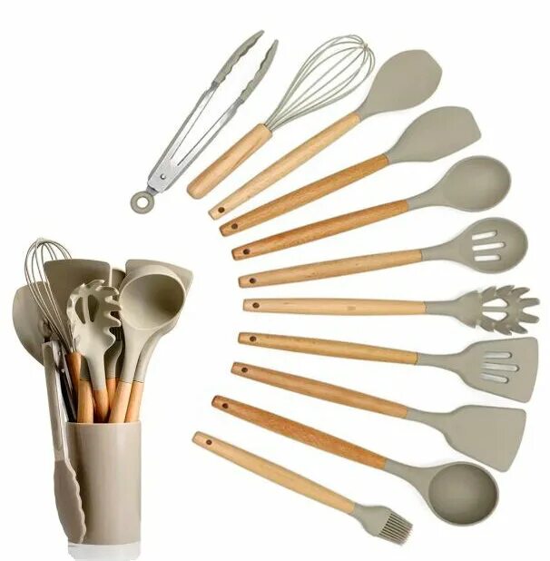 Кухонные наборы фото и цены Желтые силиконовые кухонный набор - купить по низкой цене на Яндекс Маркете