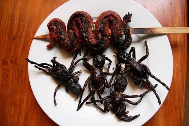Кухонные насекомые фото 9 Disgusting Foods You Won’t Believe People Actually Eat (With images) Weird foo