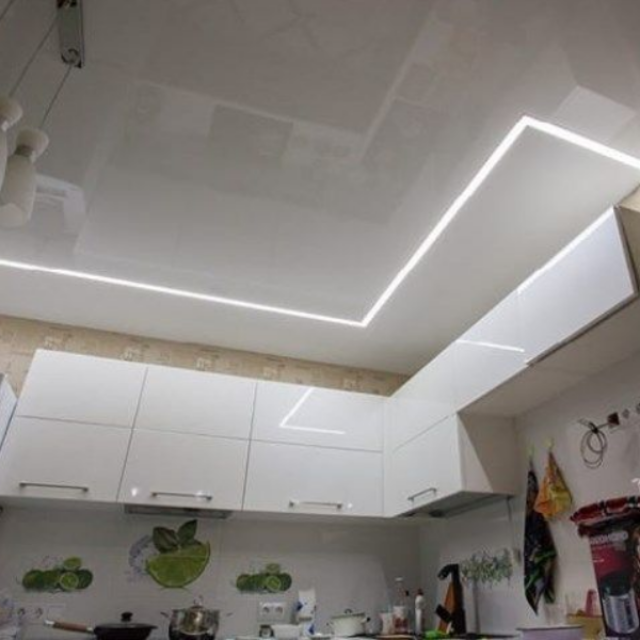 Кухонные натяжные потолки фото Сибирский потолок, Подбельского, 39, Братск - 2ГИС