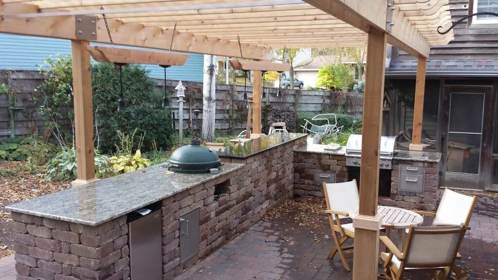 Кухонные навесы фото 13 Marvelous Outdoor Kitchen Pergola Ideas For Backyard - Freedsgn Pergola, Outd