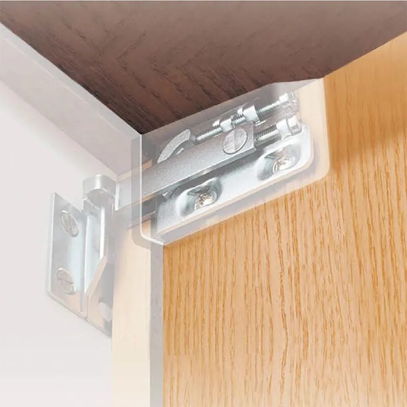 Кухонные навесы фото Подвес регулируемый DTC (лев+пр+планка) 65кг белый (0DM05) - Риком