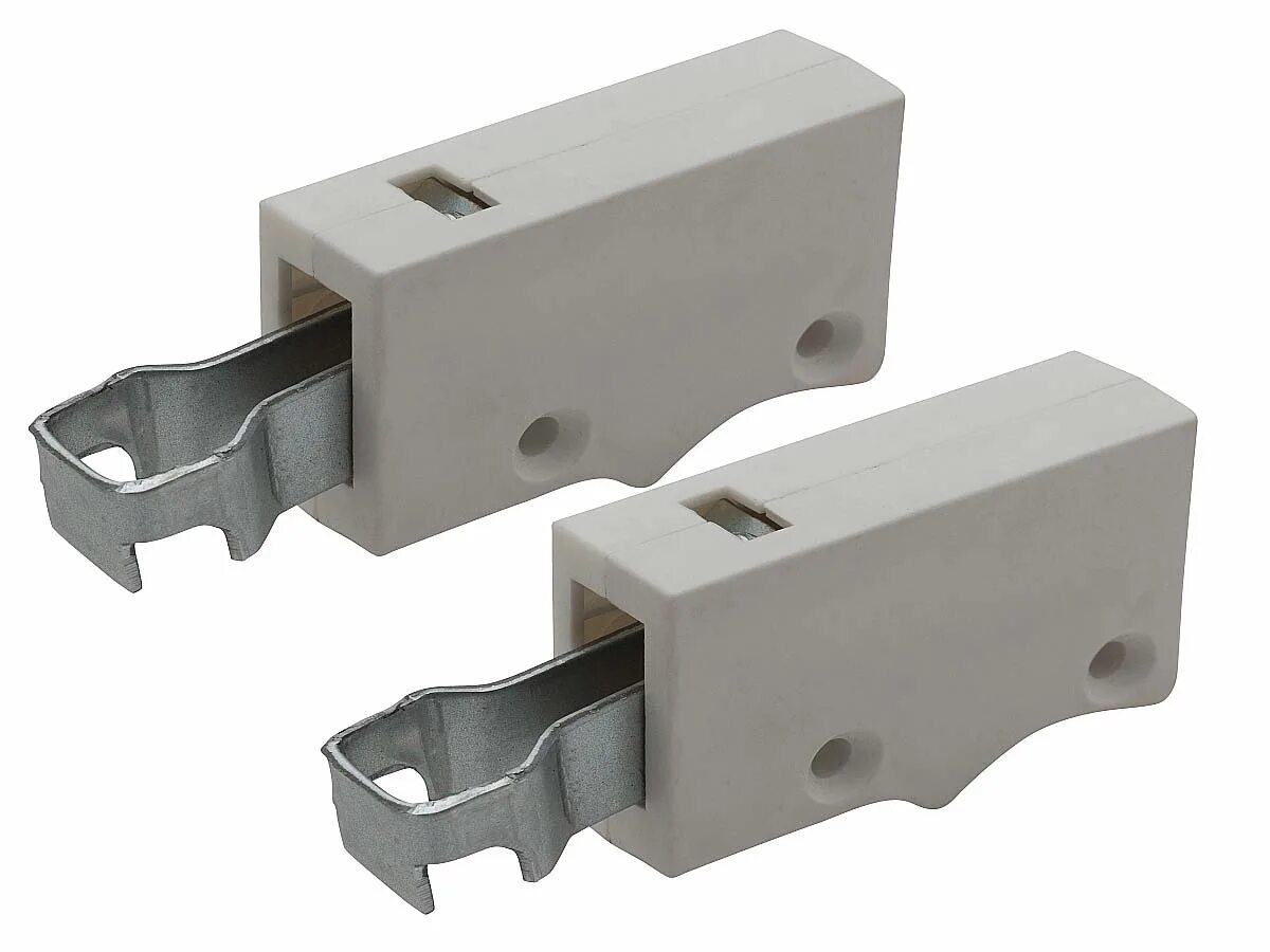 Кухонные навесы фото Навес (2шт.) белый регулируемый - купить в Москве за 160 руб. Рейка для навесов 