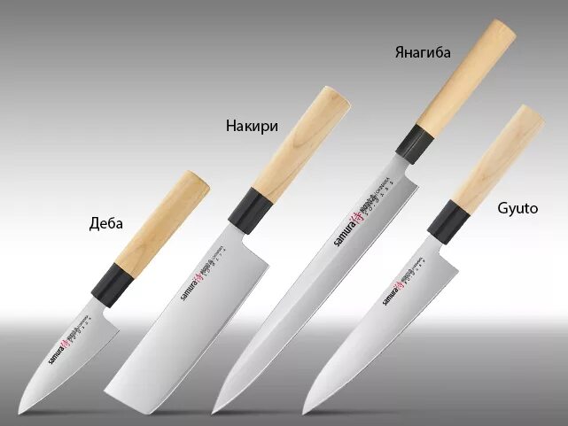 Кухонные ножи фото назначение Японские ножи - качество, проверенное веками.