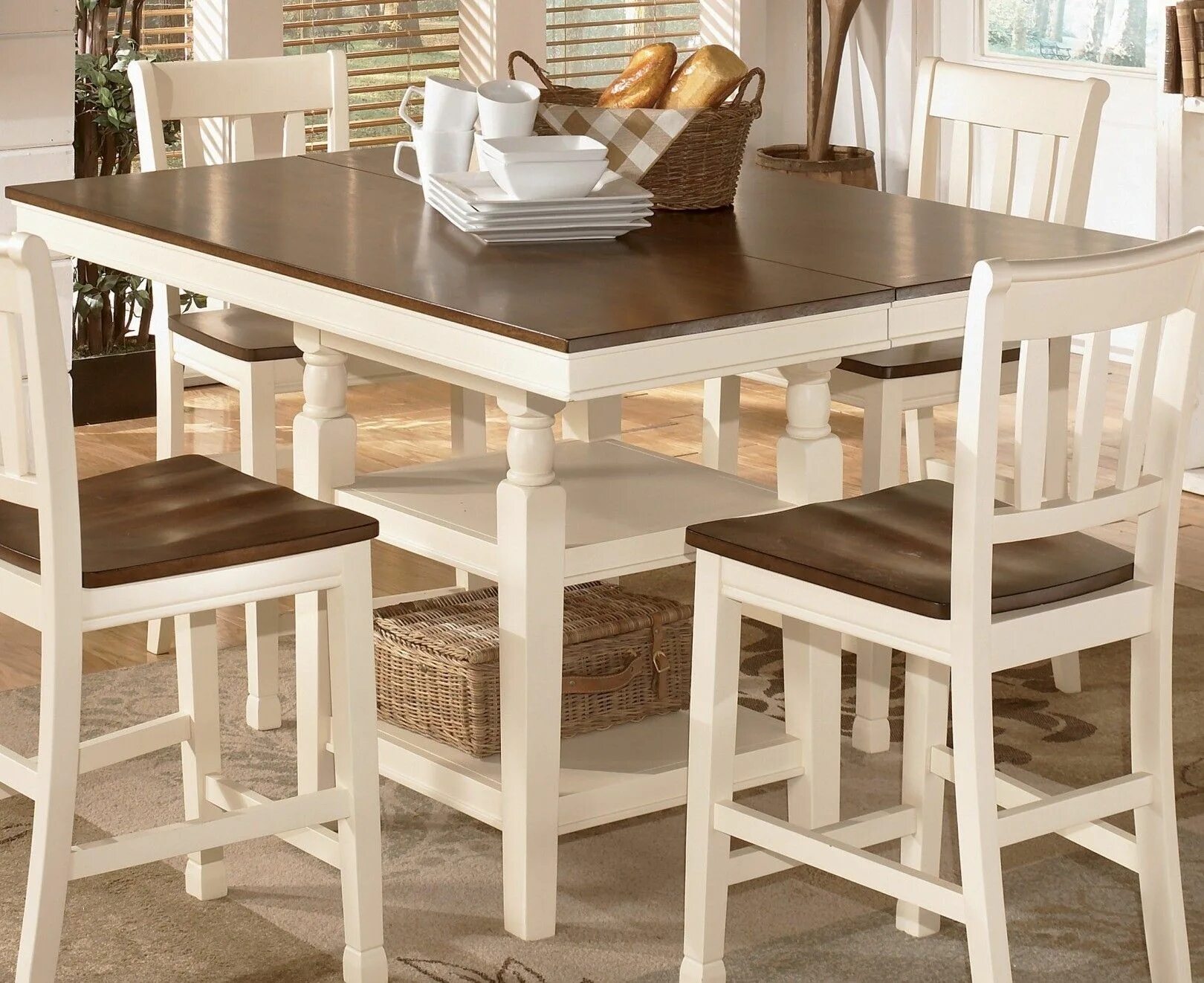 Кухонные обеденные фото Dining Sets Counter height dining room tables, Dining room sets, Dining furnitur