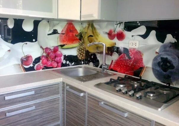 Кухонные панели фартуки из пластика фото Кухонные гарнитуры - Фотография 21 из 80 ВКонтакте