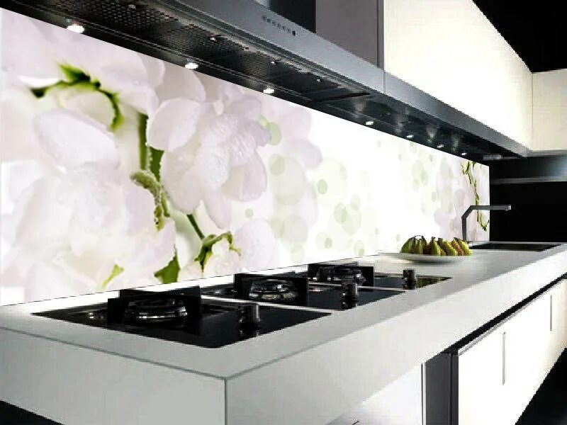 Кухонные панели фото цена Стеновые панели с фотопечатью для кухни (39 фото): кухонные акриловые панели