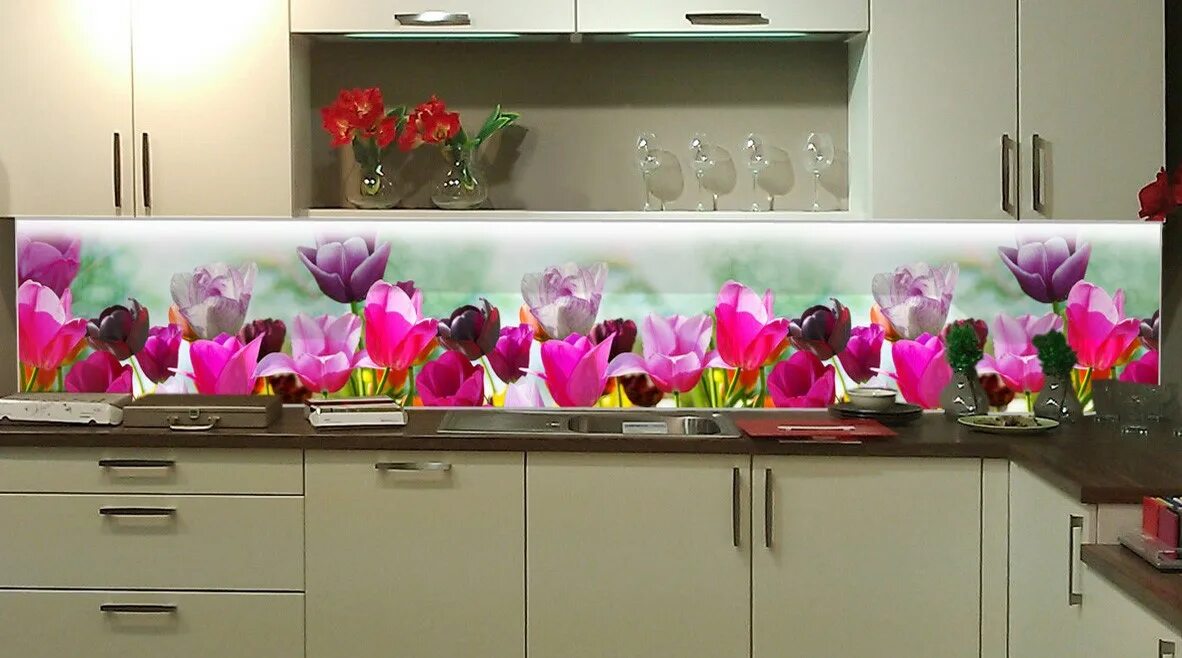 Кухонные панели фото цена Сочетание цветов в интерьере кухни + фото