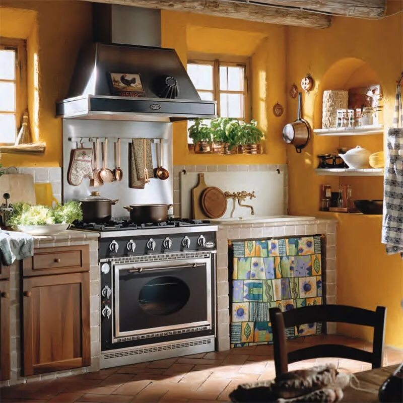 Кухонные печи фото Печь-плита AVANT-GARDE 90 (J. Corradi)