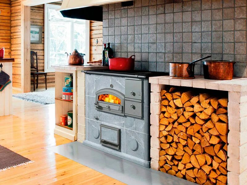 Кухонные печи фото Отопительно-варочная печь Tulikivi LLU1250, дровяная: цена, характеристики; купи