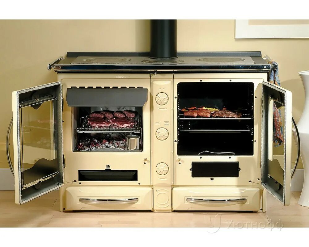 Кухонные печи фото Печь-камин La Nordica AMERICA CREMA недорого