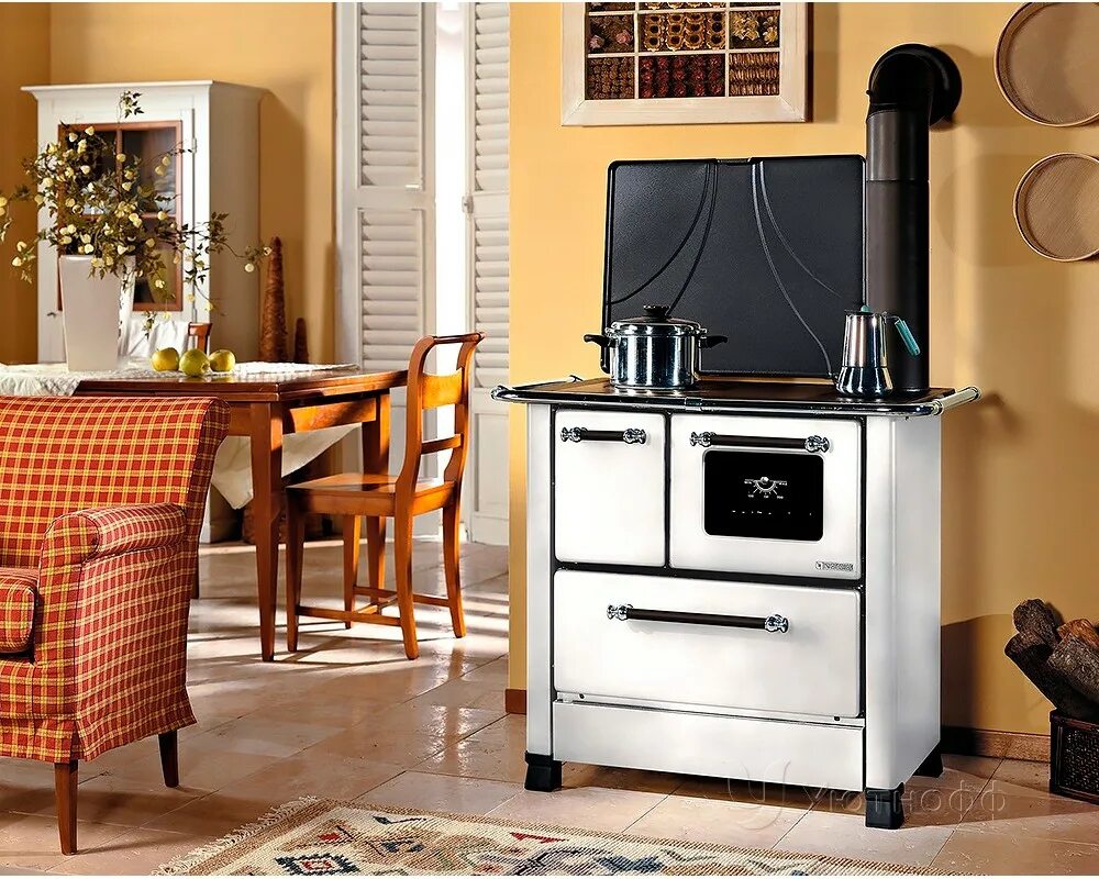 Кухонные печи фото Печь-камин La Nordica ROMANTICA 3.5 DX RIGHT купить