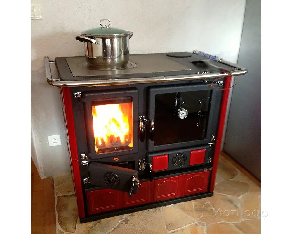 Кухонные печи фото Печь-камин La Nordica ROSA MAIOLICA недорого