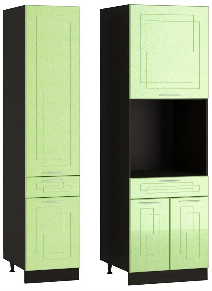 Кухонные пеналы фото Шкаф-пенал для кухни (70+ Фото кухонного пенала) Интерьеры