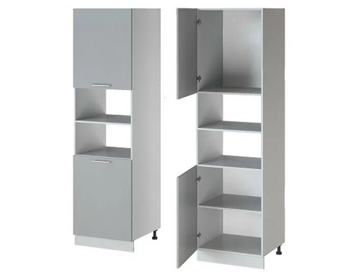 Кухонные пеналы угловые фото Кухонный пенал Парма П60 купить в Краснодаре - МебельПик