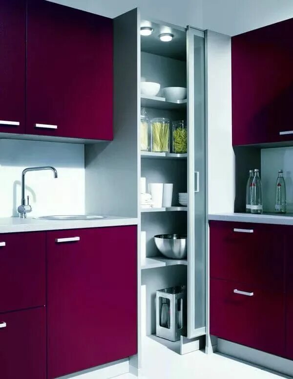 Кухонные пеналы угловые фото фото кухни с угловым шкафом - Яндекс: нашлось 13 млн результатов Modern kitchen 