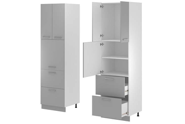 Кухонные пеналы угловые фото Кухонный пенал ПСВ62 "Парма"