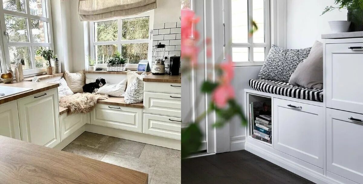 Кухонные подоконники фото 6 идей, как задействовать подоконник на небольшой кухне HOME studio кухни Дзен