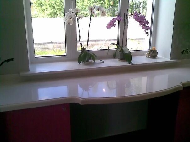 Кухонные подоконники фото Подоконники - Фотография 8 из 8 ВКонтакте