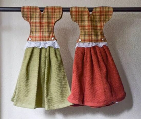 Кухонные полотенца сшить своими руками фото выкройки The WHOot Towel dress, Christmas kitchen towels, Dress patterns