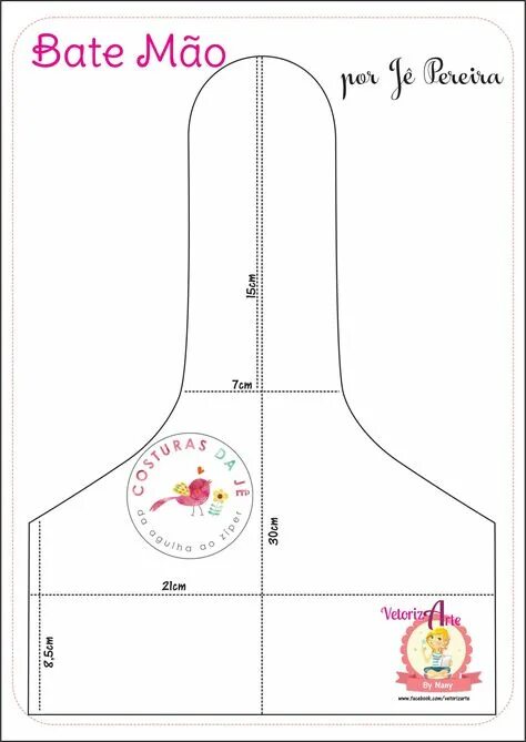 Кухонные полотенца сшить своими руками фото выкройки 10 популярных идей на тему "bate mao passo a passo molde" для вдохновения