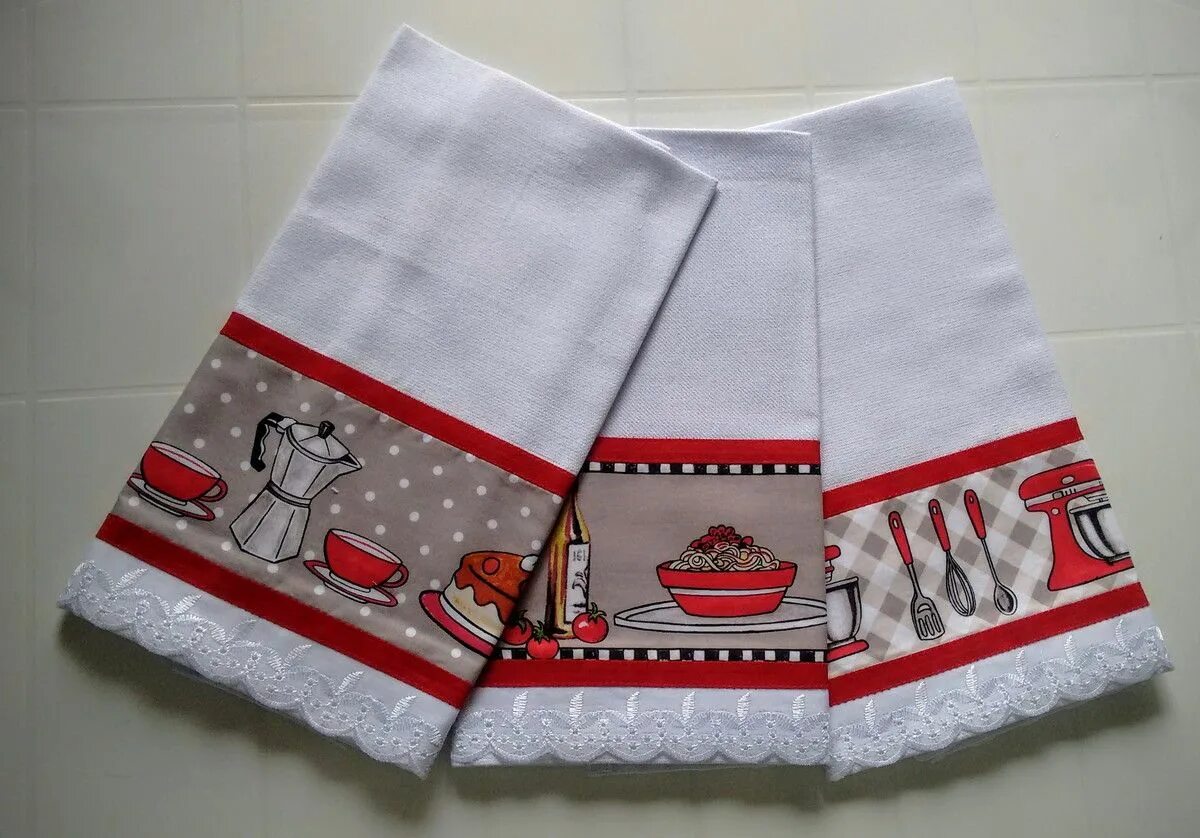 Кухонные полотенца сшить своими руками фото выкройки Pin en AA Quilting & Sewing