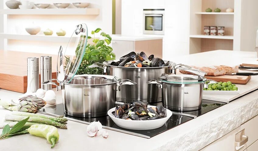 Кухонные посуды фото Выгодные цены на посуду Fissler Акции и специальные предложения интернет-магазин