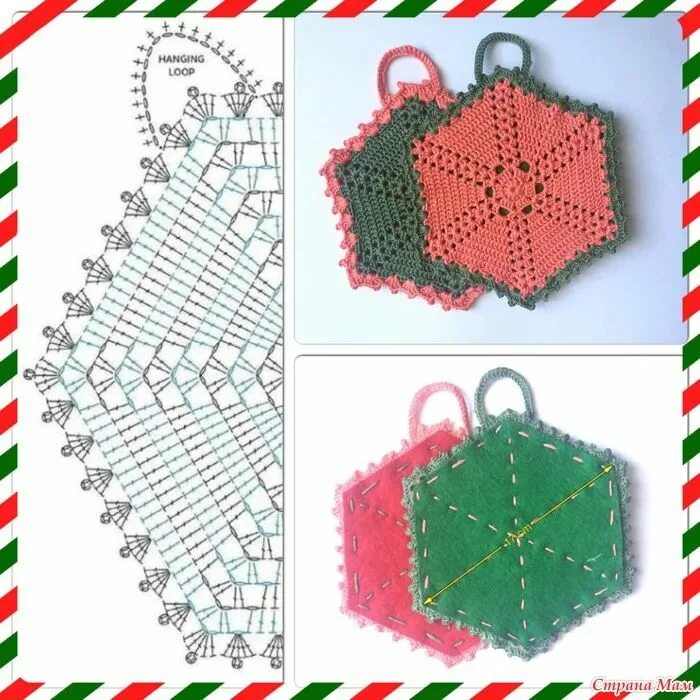 Кухонные прихватки вязаные крючком со схемами Из остатков пряжи: кухонные прихватки крючком, 26 схем Пряжа, Идеи для вязания, 